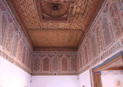 ouarzazat-kasbah-taourirt-plafond-peint