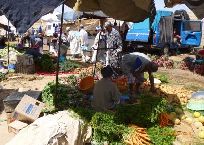 Taroudant-Souk du dimanche-Les carottes