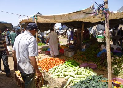 Taroudant-Souk du dimanche-Les courges