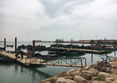 Tarfaya - Port de pêche - Bateaux