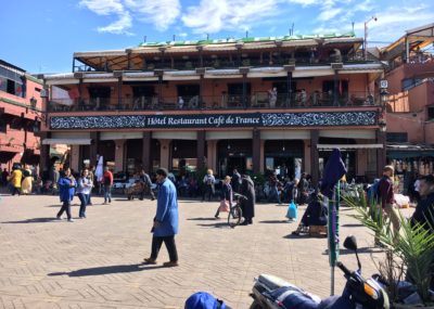 Marrakech-place Jemaa el fna