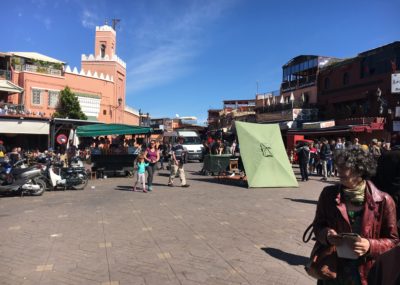 Marrakech-place Jemaa el fna