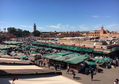 Marrakech-place Jemaa el fna