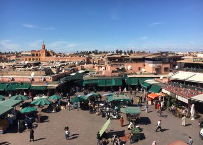 Marrakech-place Jemaa el fna