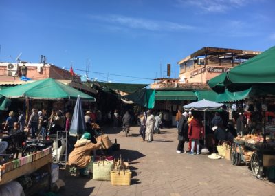 Marrakech-place Jemaa el fna